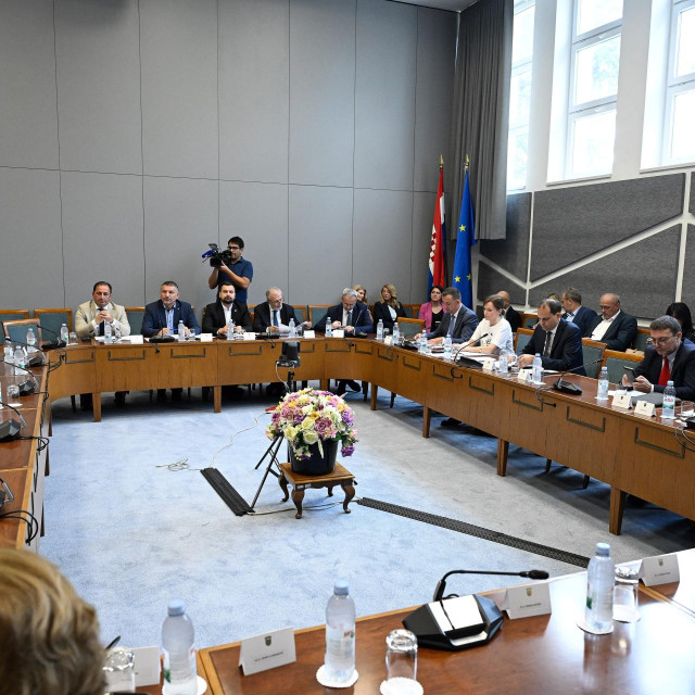 Sjednica saborskog Odbora za Ustav, Poslovnik i politički sustav