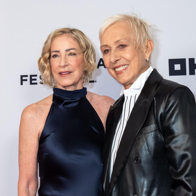 Chris Evert i Martina Navratilova na premijeri filma na tribeca festivalu početkom lipnja