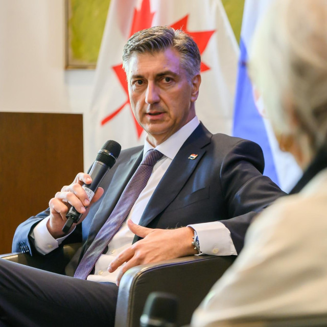 Predsjednik Vlade Republike Hrvatske održao je predavanje na Školi za globalne odnose i javnu politiku Munk Sveučilišta u Torontu