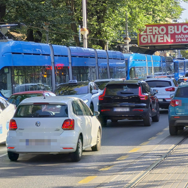 Gust promet na Svaskoj cesti
