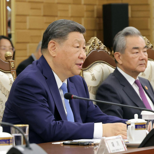 Xi Jinping i Wang Yi