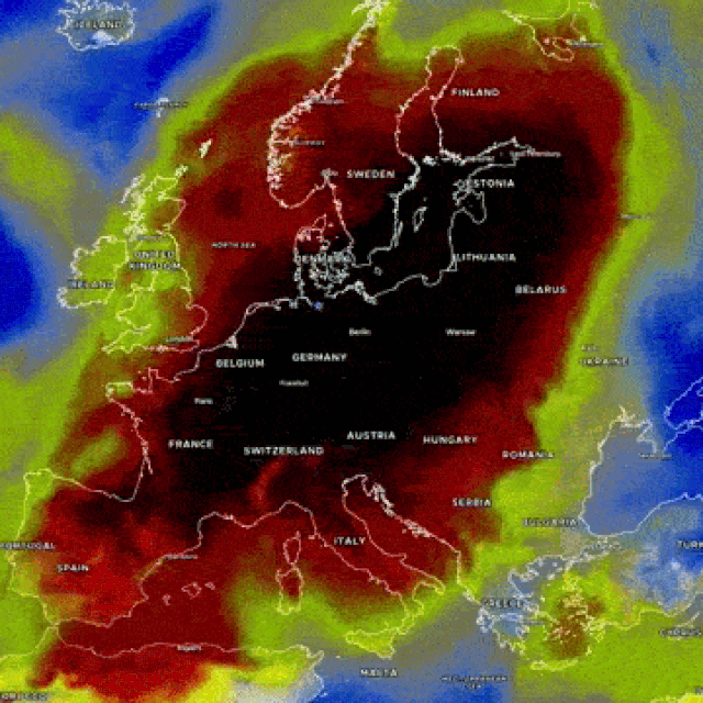 Tzv. Omega blok iznad Europe