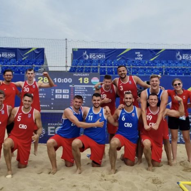 Hrvatska reprezentacija rukomet na pijesku