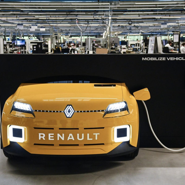 Tvornica Renaulta, ilustracija