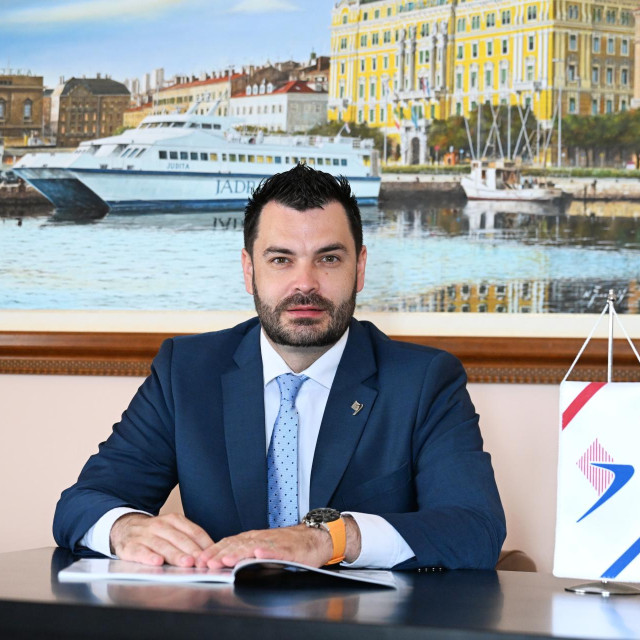 Robert Blažinović, predsjednik Uprave Jadrolinije