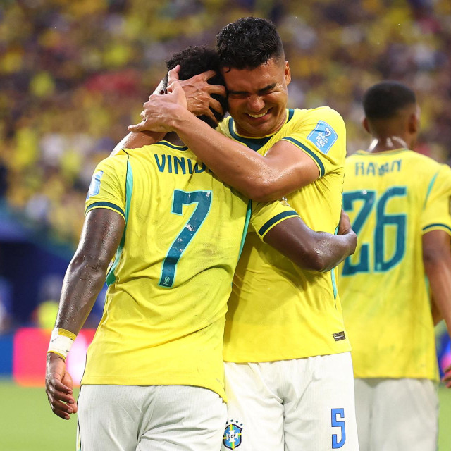 Vinicius i Casemiro