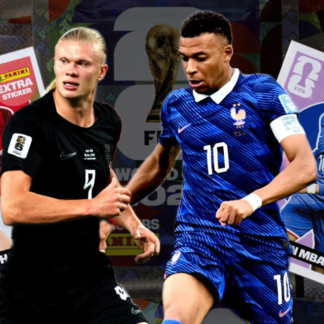 Haaland i Mbappe