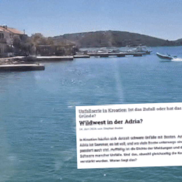 Njemački medij uz tekst prenosi i video snimku s Kornata