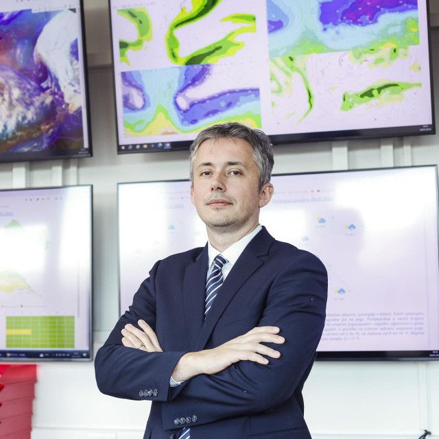 Glavni ravnatelj Državnoga hidrometeorološkog zavoda Ivan Güttler