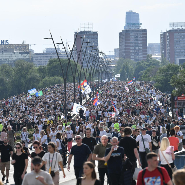 Prosvjed ”Studenti pobjeđuju”