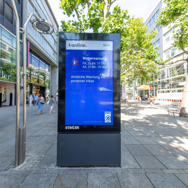 Upozorenje na vrućinu u Stuttgartu
