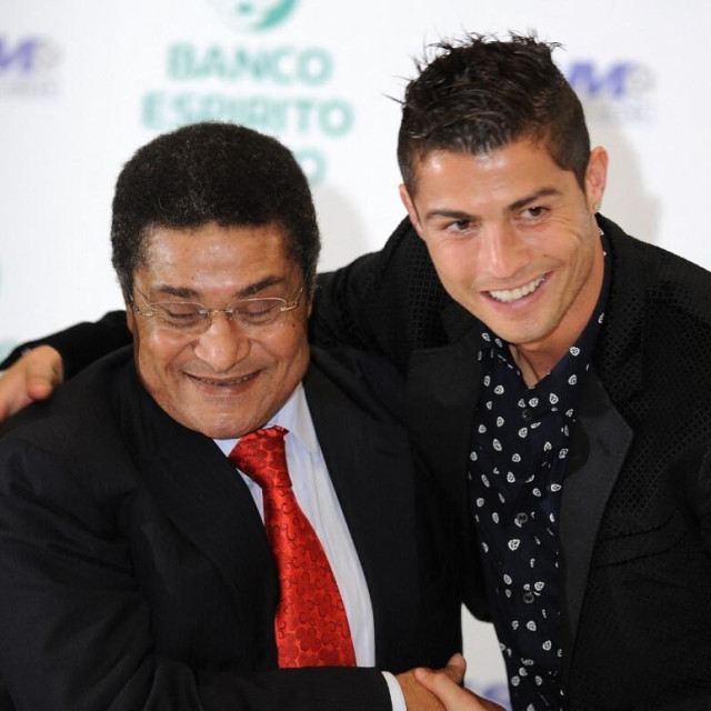 Legendarni Eusebio i Cristiano Ronaldo