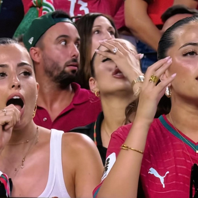 Blizanke Neiva tijekom utakmice Kolumbija - Portugal