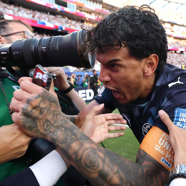 Gustavo Gomez i Paragvajci slave pobjedu