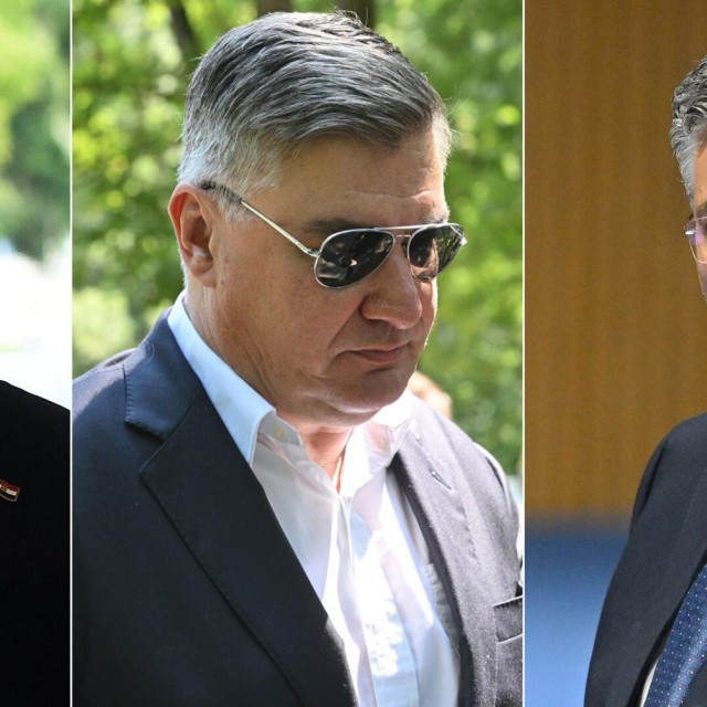 Ivan Anušić, Zoran Milanović, Andrej Plenković