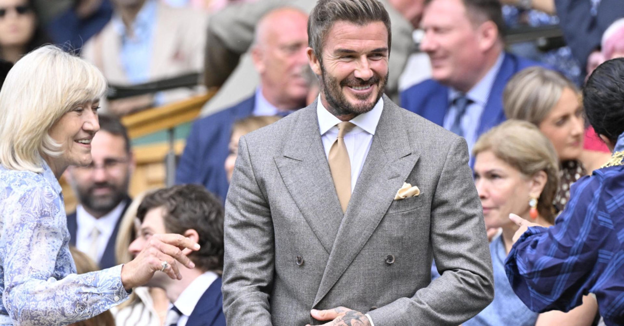 Sasvim neočekivano, David Beckham je postao junak Wimbledonea - evo čime je osvojio zahvalnost sportašica