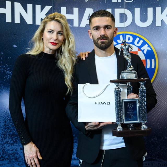 Iris Rajčić sa suprugom Markom Livajom