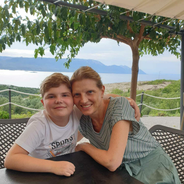 Marijan Rodić i mama Mirjana