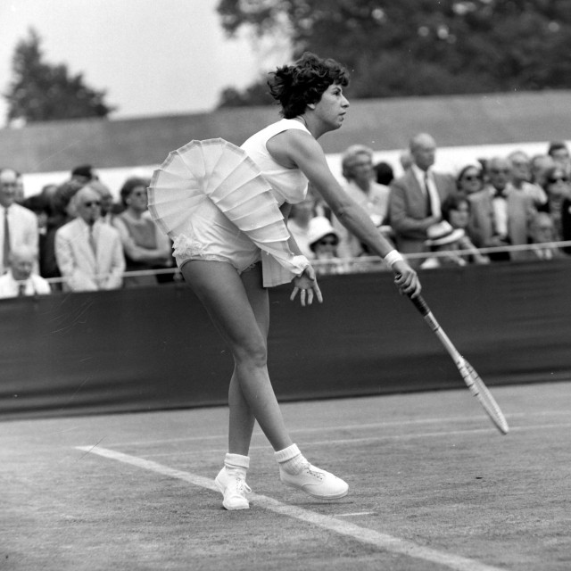 Maria Bueno na Wimbledonu 1964.