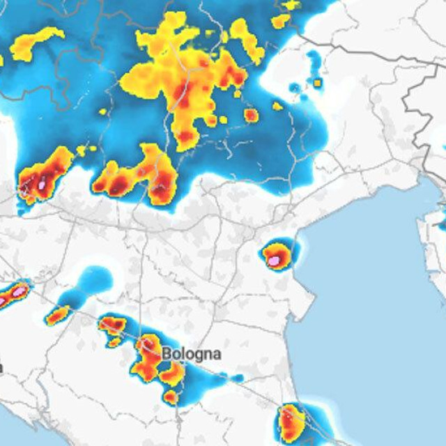 Nevrijeme koje se približava Hrvatskoj