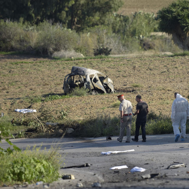 Auto u kojem je ubijena Daphne Caruana Galizia