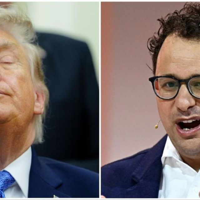 Donald Trump i Dario Amodei