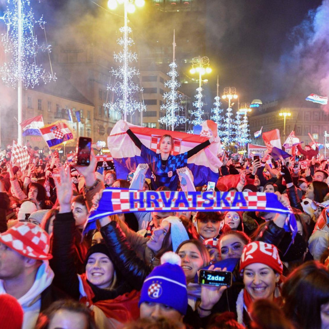Svečani doček brončane hrvatske nogometne reprezentacije sa Svjetskog prvenstva u Katru 2022. godine