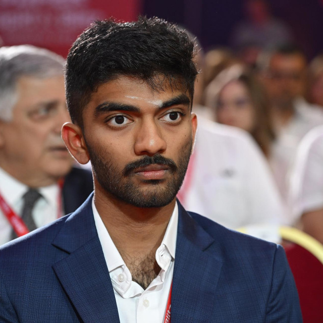 :Gukesh Dommarajua u Zagrebu