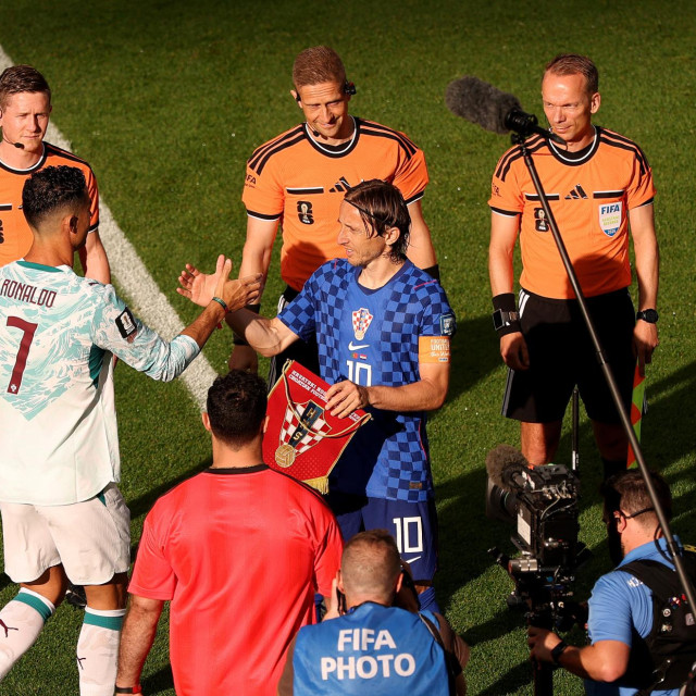 Luka Modrić i Cristiano Ronaldo