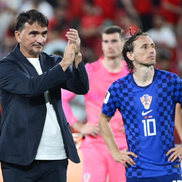 Zlatko Dalić i Luka Modrić
