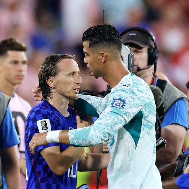 Luka Modrić i Cristiano Ronaldo 