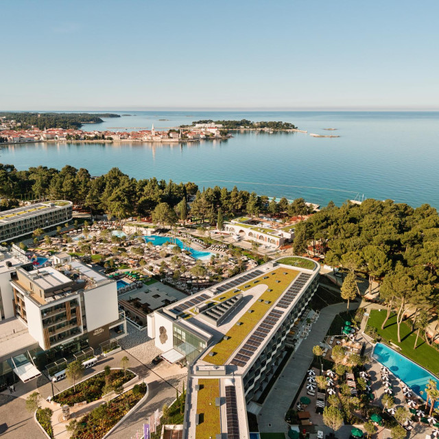Pical Resort Valamar Collection – pogled na vanjski dio resorta iz zraka