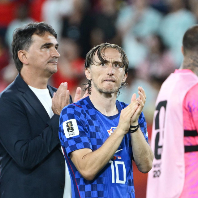 Zlatko Dalić i Luka Modrić