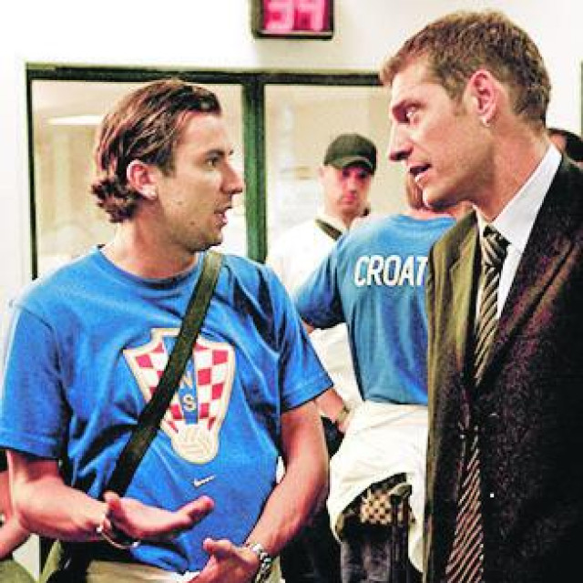 Slaven Bilić i Darijo Srna na njegovom debiju 2006. u Livornu