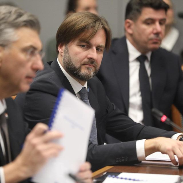 Predsjednik Vlade Republike Hrvatske Andrej Plenković i ministar financija Tomislav Ćorić