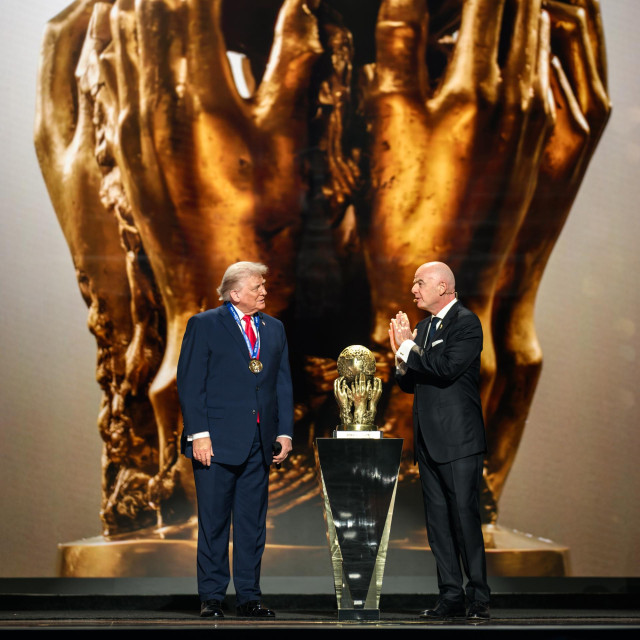 Gianni Infantino i Donald Trump