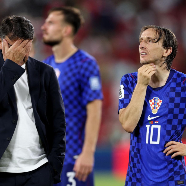 Zlatko Dalić i Luka Modrić