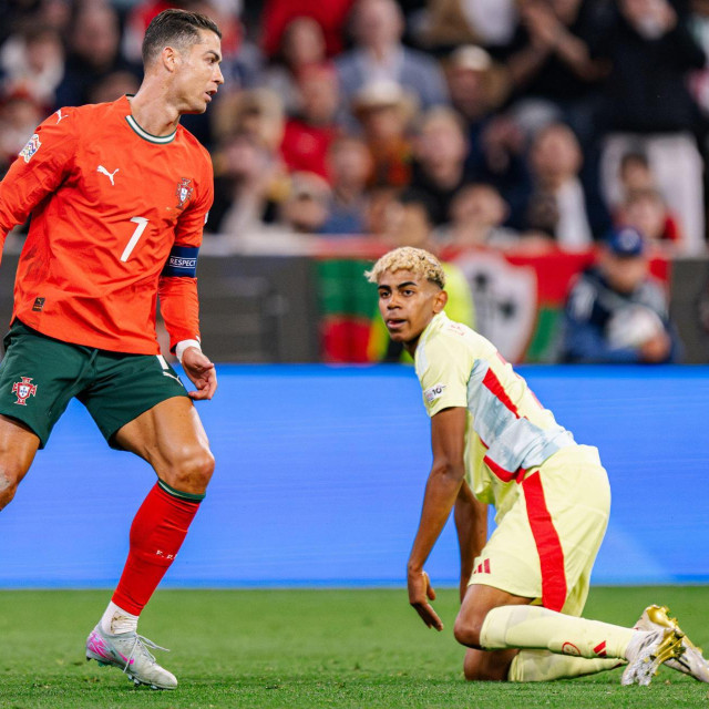Nakon susreta u prošlogodišnjem finalu Lige nacija, Cristiano Ronaldo i Lamine Yamal imaju novi ”sudar generacija”