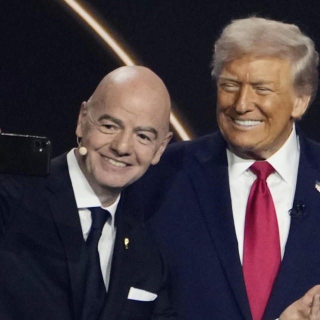 Gianni Infantino i Donald Trump