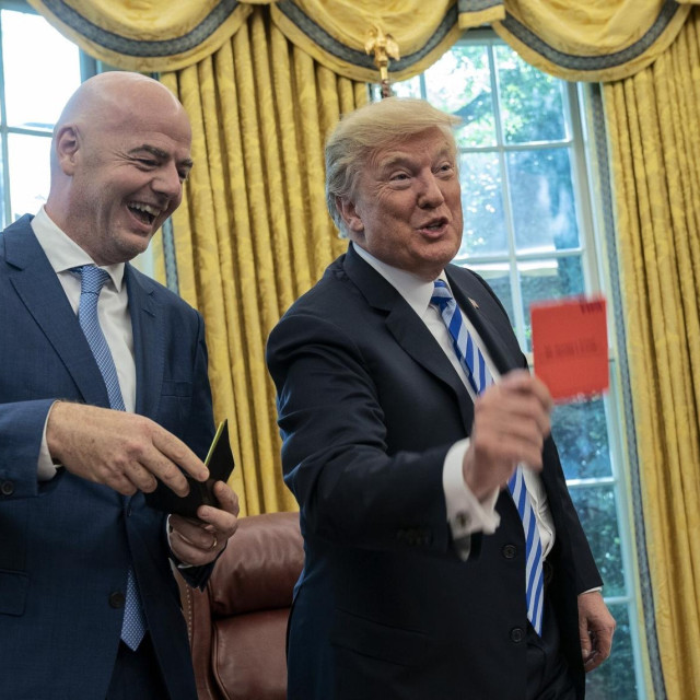 Gianni Infantino i Donald Trump