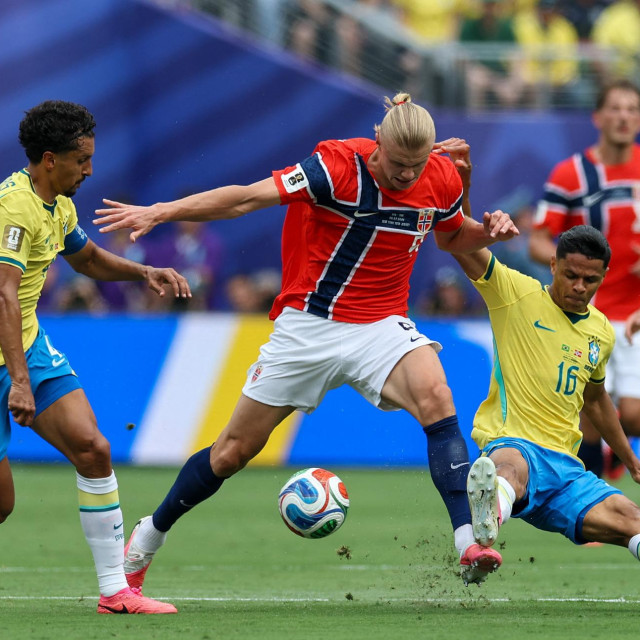 Marquinhos i Erling Haaland