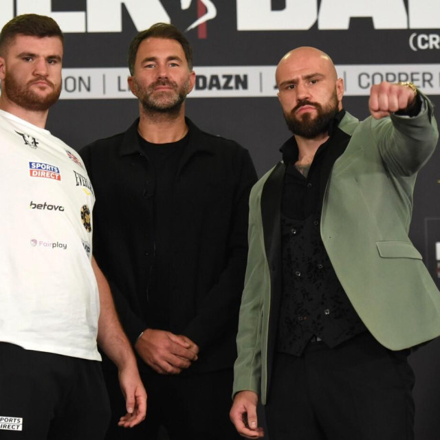 Johnny Fisher, Eddie Hearn i Alen Babić