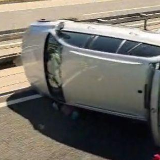 Nesreća na A1 u smjeru Splita