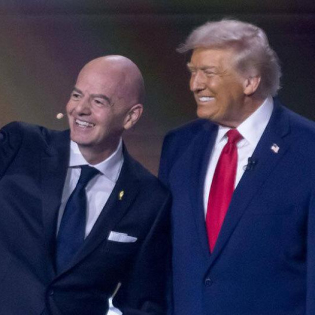 Gianni Infantino i Donald Trump