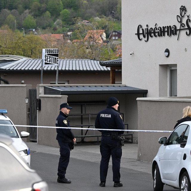 Policijski očevid na Šestinama