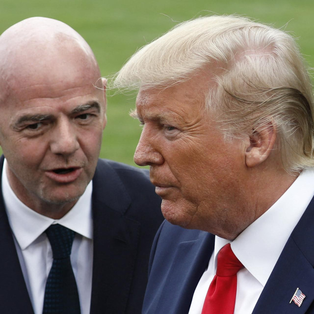 Donald Trump i Gianni Infantino