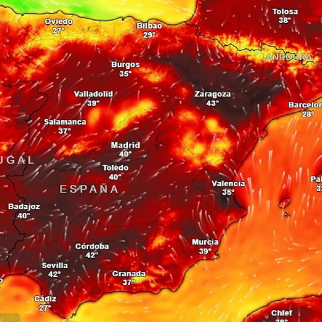 Novi toplinski val u Španjolskoj