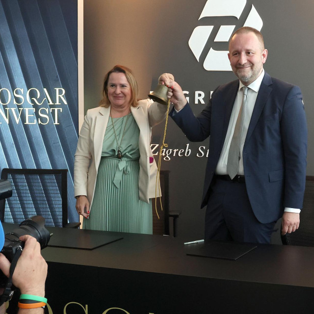 Svečano obilježavanje početka trgovanja dionicama Bosqara na Zagrebačkoj burzi 