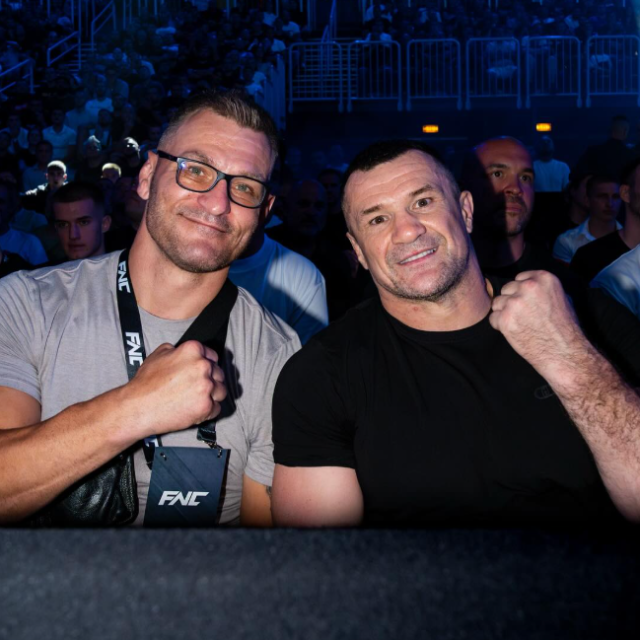 Stipe Miočić (lijevo) i Mirko ”Cro Cop” Filipović