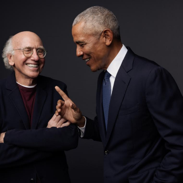 Larry David i Barack Obama